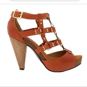 Diba Flyin High Cage Heels 7M